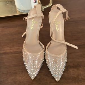 Lulus jeweled heels